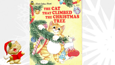 Weihnachtsgeschichte vom Weihnachtsmann - Die Katze, die auf den Weihnachtsbaum kletterte